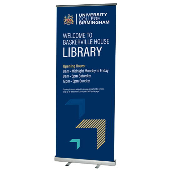 Roller Banner - University college of Birmingham