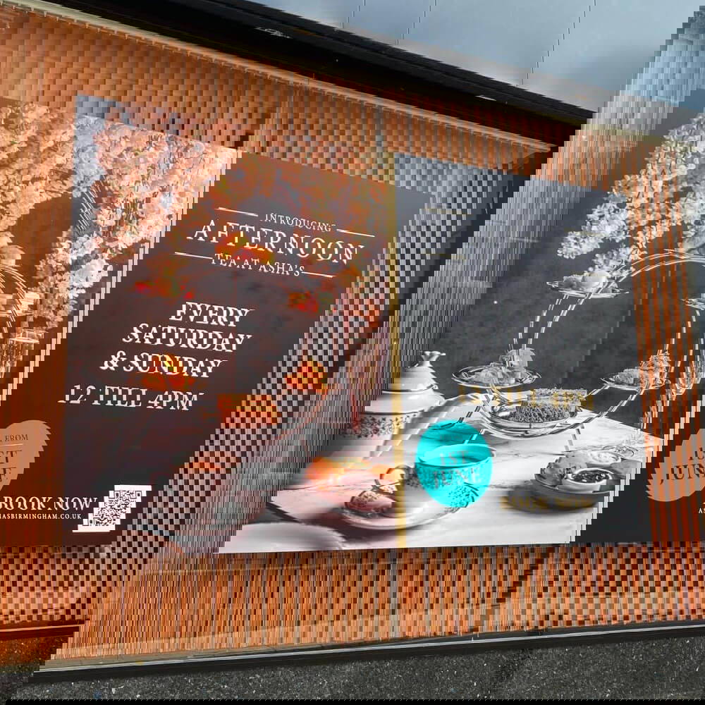 Retail shop sign designed and installed by Nettl Birmingham