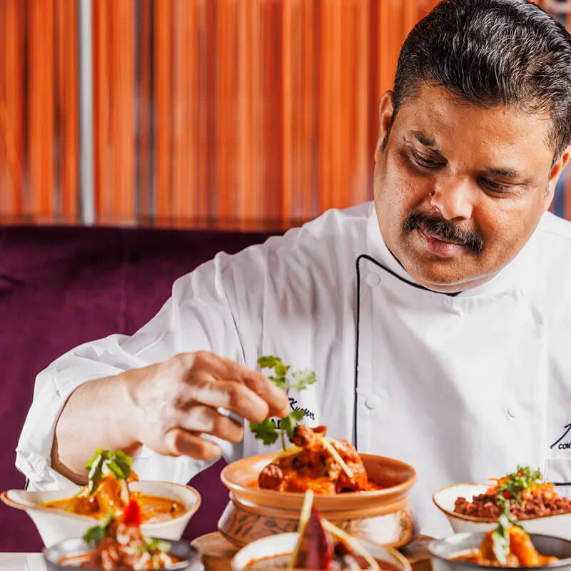 Asha's Chef Website and design services by Nettl Birmingham